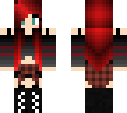 red hair goth