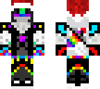 santa hat n my friends skin