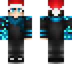 water boy with santa hat