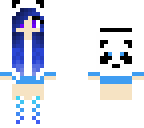 adorable panda girl
