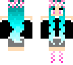 blue and pink flower crown girl