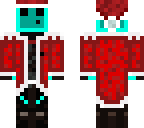 blue santa slime