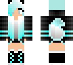 blue wolf girl