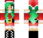 christmas elf girl eye redo