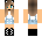 cute overalls girl