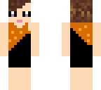 gymnast orange leotard