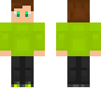 lime green sweater boy
