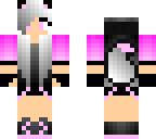 pink wolf girl
