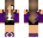 purple girl