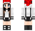 santa hat pand girl