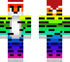 santa rainbow tiger