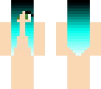 white to teal to black