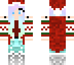 xmas girl ombre hair