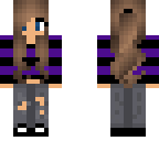 black and purple ariana