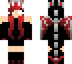 black and red dragon