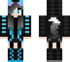 blue wolf girl
