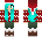 christmas girl with jumper