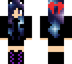 galaxy cat girl  read description