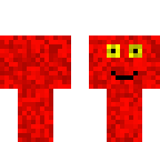 half skin without head man