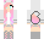 pink fox girl