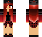 psycho girl red
