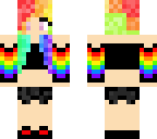 rainbow girl