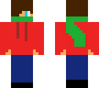 scarfed teen