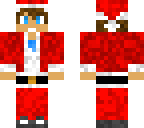 schneeleopard santa