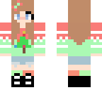 simple xmas girl