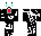 slenderman torn suit with eyes