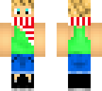 summer boy with scarf