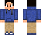 teen with blue hoodie