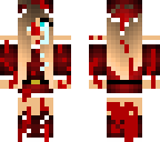 the  cute santa girl is betan up oh noooo