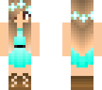 turquoise dress