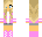 blonde girl skin