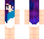 blue and white leotard