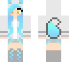 blue fox girl