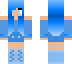 blue girl