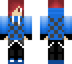 blue hoodie