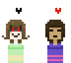 chara and frisk