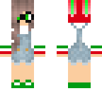 christmas overall bunny