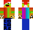 color santa man