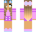 cute sporty girl skin