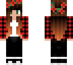 edit of flannel girl