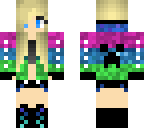 edited creeper girl