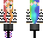 rainbow girl winter version edit