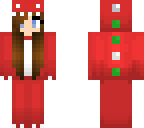 red dinoo girl