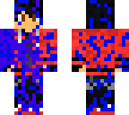 red guy in blood blue