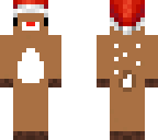 rudolph with santa hat