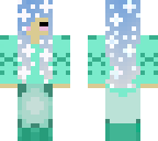 sleeping ice lady